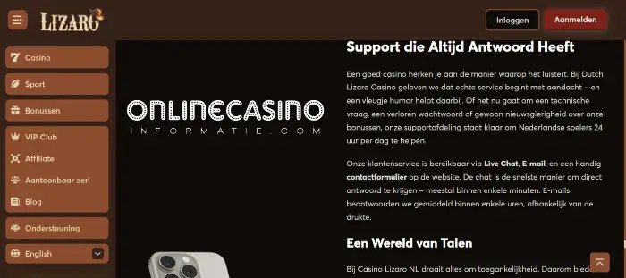 Introduction to lizaro casino uk