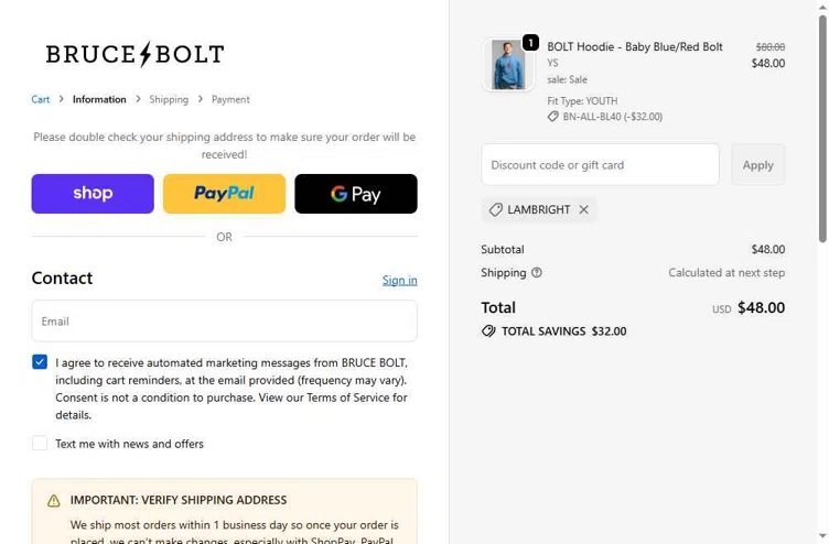 Bruce bet in Germany